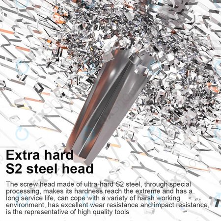 Mechanic KING KONG+ - Set de tournevis Torx, Tri-point, Cross - 6pcs