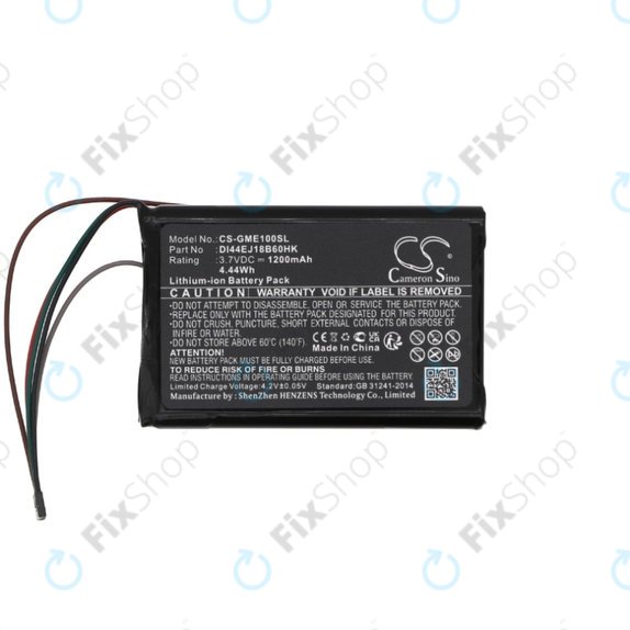 Batterie pour Garmin Edge 1000, Explore, 1200mAh, Li-ion, 3.7V, DI44EJ18B60HK, HQ