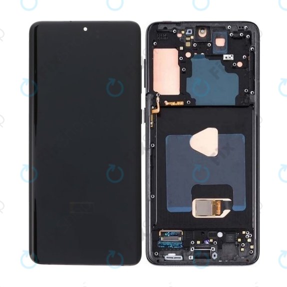 Samsung Galaxy S21 Plus G996B - Écran LCD + Écran tactile + Cadre (Noir Phantom) OLED