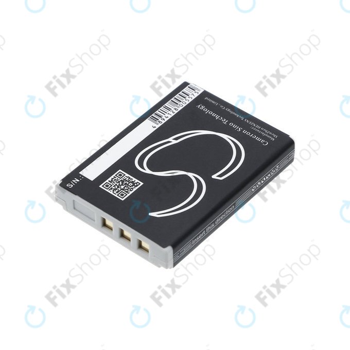 Batterie pour Agfa, Aosta, Avant, Benq, Minolta, Olympus, Polaroid, 600mAh, Li-Ion, 3.7V, Li-80B, HQ