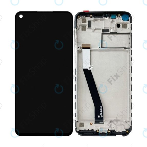 Xiaomi Redmi Note 9 - Écran LCD + Écran tactile + Cadre (Noir) TFT