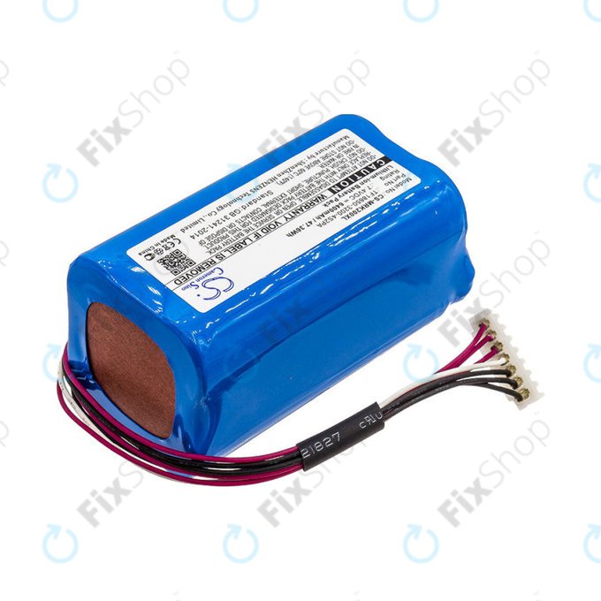 Batterie pour Marshall Kilburn II, II V2, 6400mAh, Li-Ion, 7.4V, TF18650-3200-4S2PA, HQ