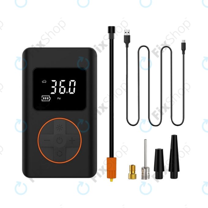 Compresseur d'Air Électrique Portable avec Accessoires (7.4V, 1800mAh)