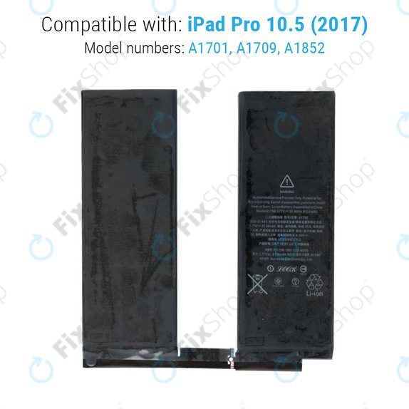 Apple iPad Pro 10.5 (2017) - Batterie 8134mAh