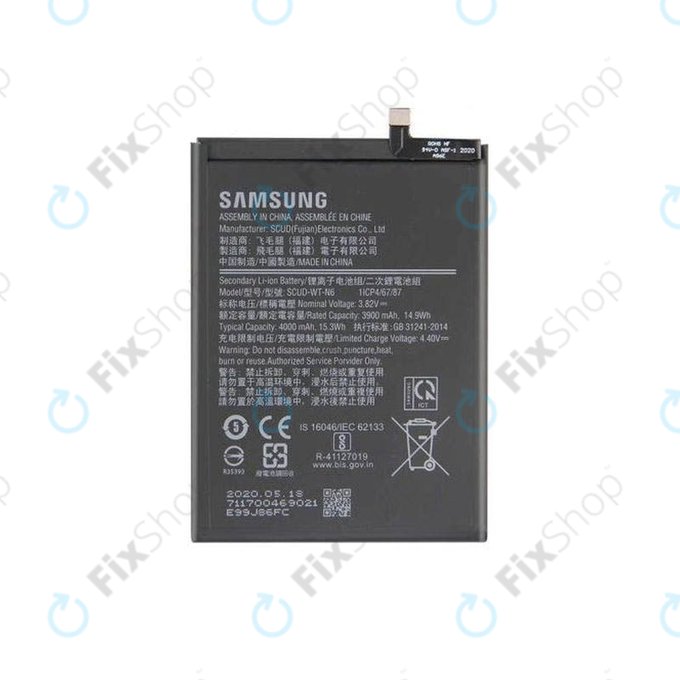 Samsung Galaxy A10s, A20s - Batterie 4000mAh SCUD-WT-N6 - GH81-17587A Genuine Service Pack
