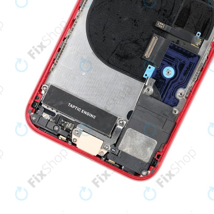 Apple iPhone 8 - Petites pièces du boîtier arrière (rouge)