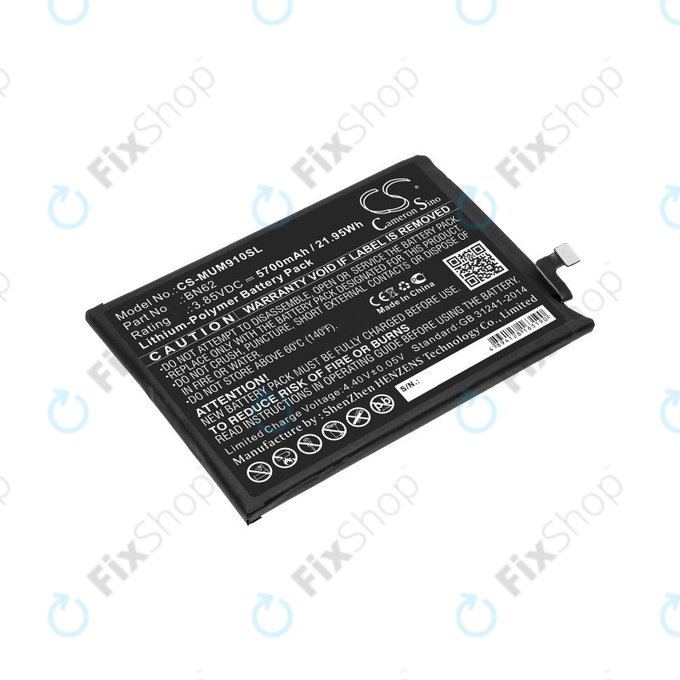Xiaomi Redmi 9T - Batterie BN62 5700mAh HQ