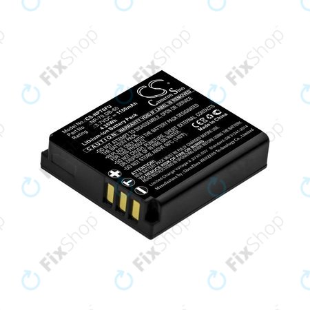 Batterie pour Panasonic Lumix DMC-FX01, 1150mAh, Li-Ion, 3.7V, CGA-S005, HQ