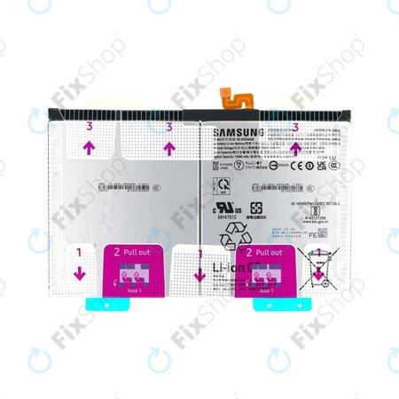 Samsung Galaxy Tab S10 FE+ X620, X626 - Batterie EB-BX828ABE 10090mAh - GH82-37171A Genuine Service Pack