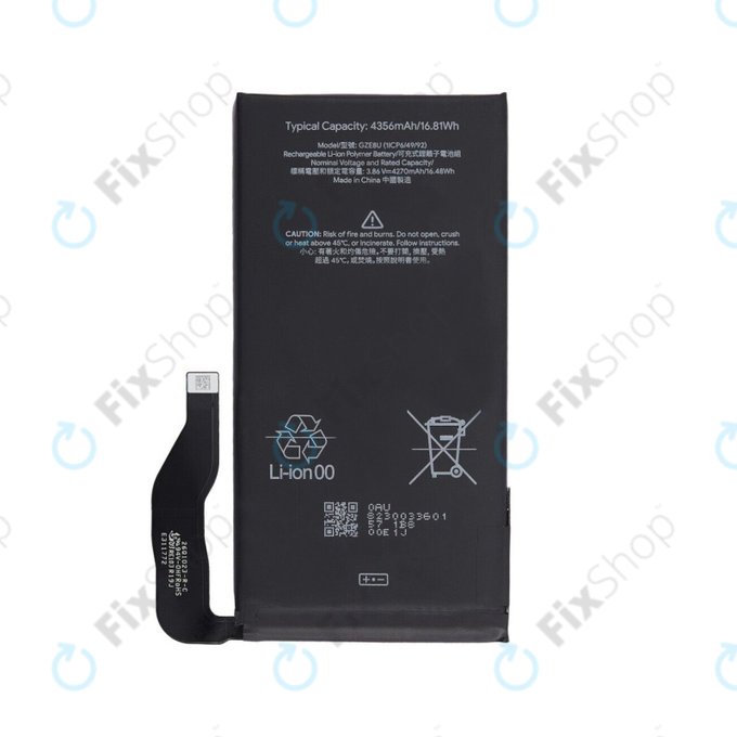 Google Pixel 7 - Batterie GZE8U 4356mAh
