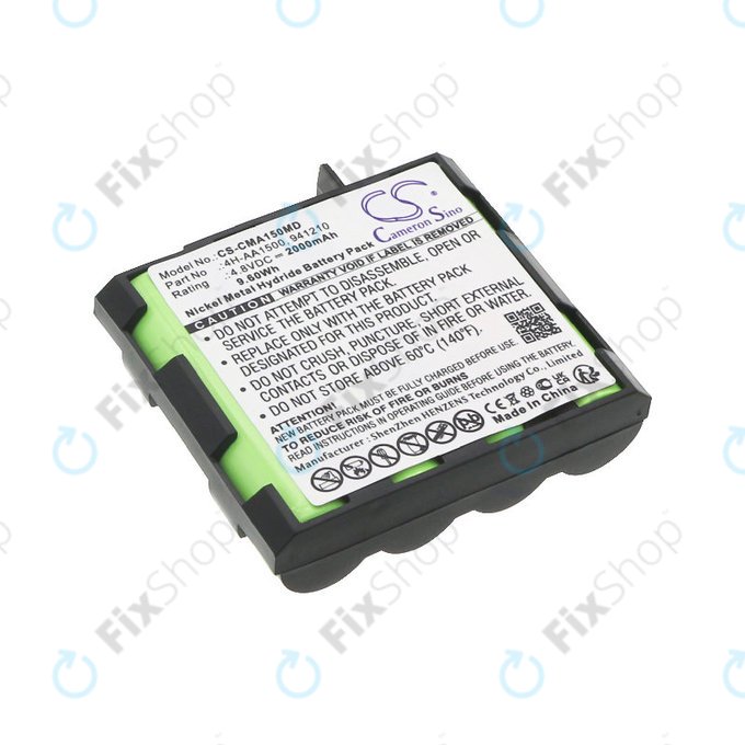 Batterie pour Compex MI-Fitness, 2000mAh, Ni-MH, 4.8V, 941213, HQ