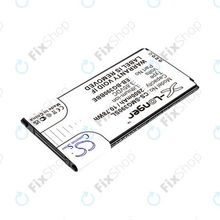 Batterie pour Samsung Galaxy Xcover 4, 4S, 2800mAh, Li-Ion, 3.85V, EB-BG390BBE, HQ