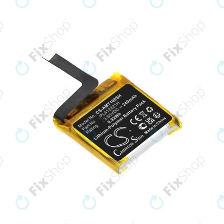 Batterie pour Amazfit GTS, 240mAh, Li-Pol, 3.85V, PL412221H, HQ