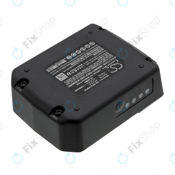Batterie pour Hilti PR 2-HS A12, 1500mAh, Li-Ion, 10.8V, B12/2.6, B12/4.0, 2077977, HQ