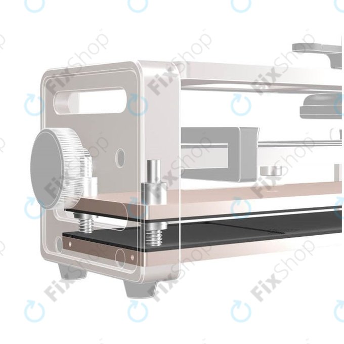 Refox RS50 - Ouvre-téléphone portable et fixation de serrage (2en1)