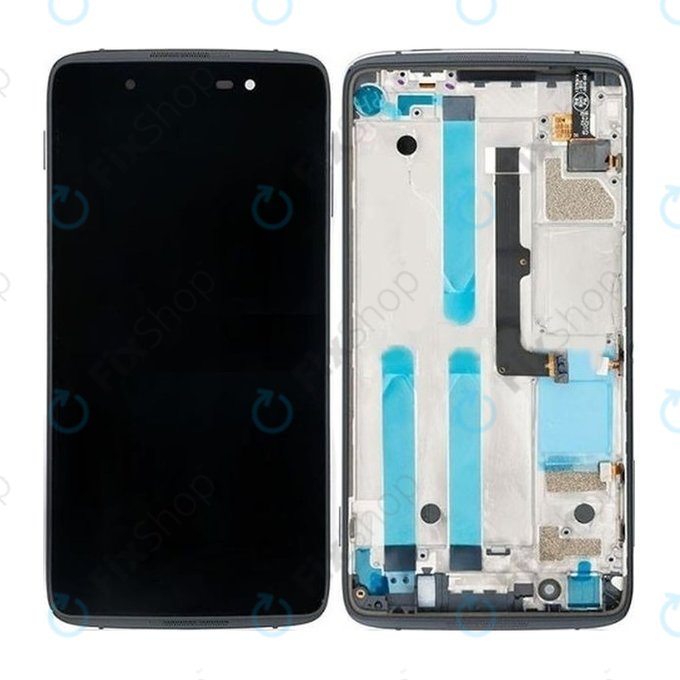 Blackberry DTEK50 - Écran LCD + Écran tactile + Cadre (Noir)