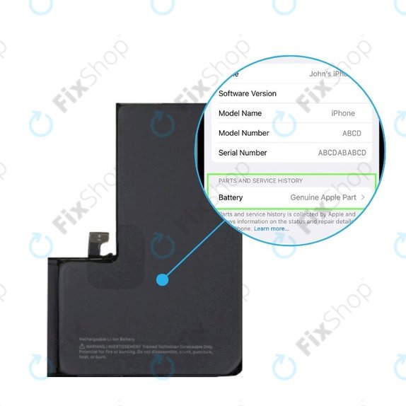 Baterije pour iPhone 15 Pro Max | 661-36918 | 4422mAh | Genuine Apple