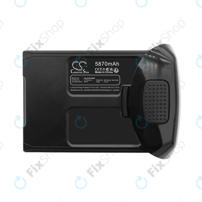 Batterie pour DJI Phantom 4 Pro, 5870mAh, Li-Pol, 15.2V, CP.PT.00000033.01, HQ