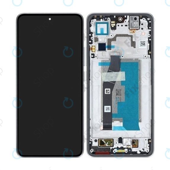 Xiaomi 14T - Écran LCD + Ecran Tactile + Cadre (Titan Gray) - 5600040N12A00 Genuine Service Pack