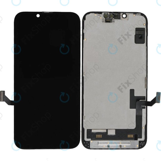 Écran Soft OLED pour iPhone 14 - Vitre tactile + Châssis, DIAGNOSTIC