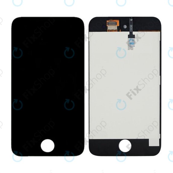 Écran LCD pour iPod Touch (4th Gen), Black, Tactile avec cadre