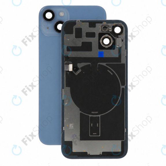 Verre de coque arrière pour iPhone 14 Plus, Blue, Pulled A