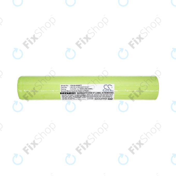 Batterie pour Streamlight ML5000, 5000mAh, Ni-MH, 6V, 20170, HQ