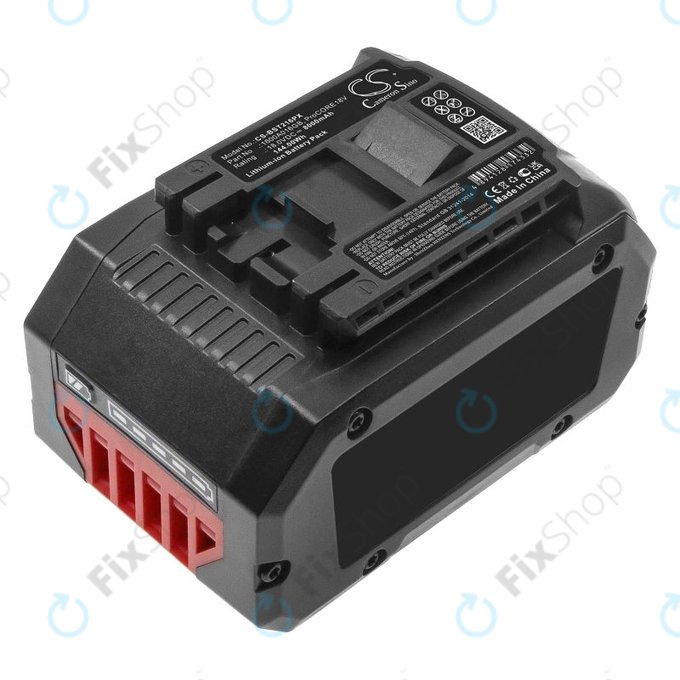 Batterie pour Bosch Gbh, Gcv, Gks, Gts 18V, 8000mAh, Li-Ion, 18V, ProCORE18V, HQ