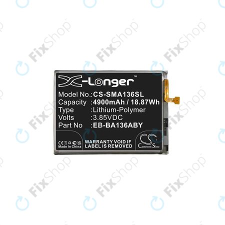 Samsung Galaxy A13 5G A136B - Batterie EB-BA136ABY 4900mAh HQ