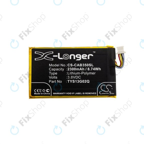 Caterpillar CAT B35 - Batterie TYS13G02Q 2300mAh HQ