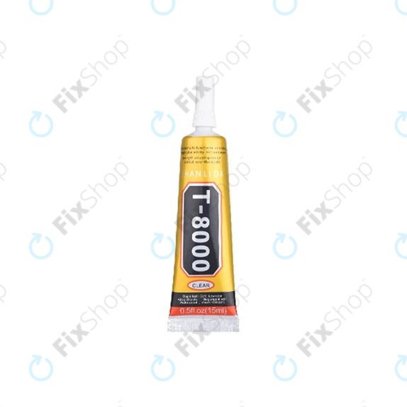 Adhésif T-8000 - 15ml (Transparent)