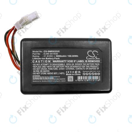 Samsung PowerBot R9350, R9250 - Batterie DJ96-00193D Li-Ion 21.6V 5000mAh HQ