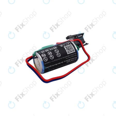 Batterie pour Mitsubishi Robot Control PLC, A RH, MR, 1700mAh, Li-MnO2, 3.6V, B9670-MC, HQ