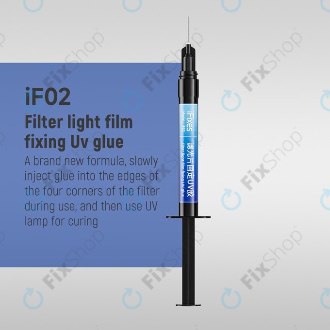 iFixes IF02 - colle UV pour fixation de filtres lumineux, 5ml