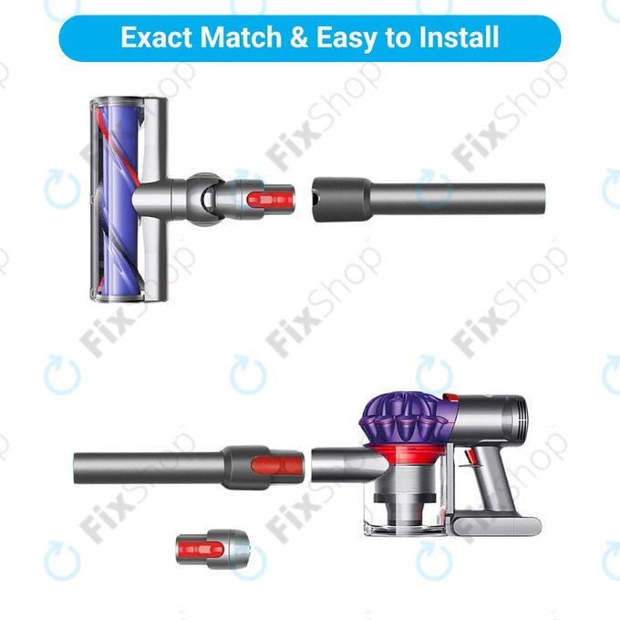 Dyson V-series, Outsize - Tube d'aspiration (Argent)