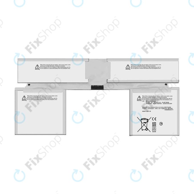 Microsoft Surface Book 2 - Batterie G3HTA021H, G3HTA023H, G3HTA024H, G3HTA048H 6800mAh
