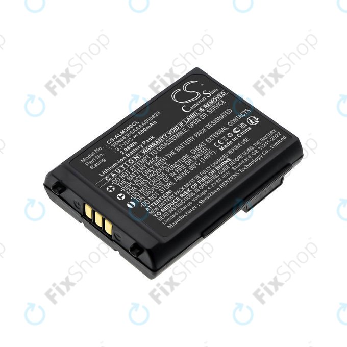 Batterie pour Alcatel Mobile 300, 400 Dect, Mobile Reflexes 300, 400, 800mAh, Li-Ion, 3.7V, 3BN66305AAAA000828, HQ