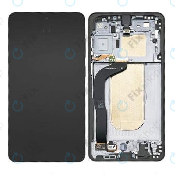 Samsung Galaxy S25 Edge - Écran LCD + Écran tactile + Cadre (Titanium Jetblack) OLED