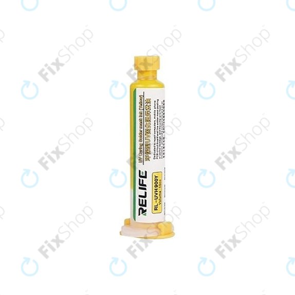 Relife RL-UVH900Y - Masque de soudure durcissable par UV - 10ml (Jaune)