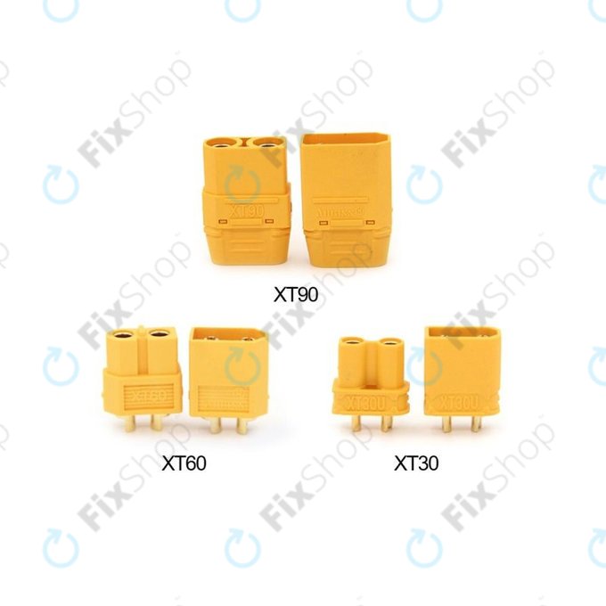 Amass - Connecteur de batteries (XT30U + XT60 + XT90)