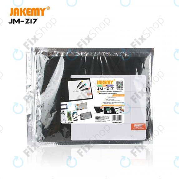 Jakemy JM-Z17 - Coussinet en silicone résistant à la chaleur ESD - 36 x 26 cm + Coussinet magnétique