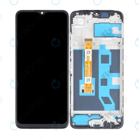 Oppo A17 - Écran LCD + Ecran Tactile + Cadre (Midnight Black) TFT