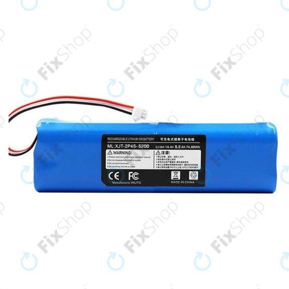 Xiaomi Roidmi EVE Plus, Viomi, Lydsto, Proscenic, Tefal - Batterie XJT-2P4S-5200 Li-Ion 14.4V 5200mAh