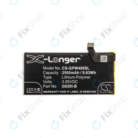 Google Pixel 4 - Batterie G020I-B 2500mAh HQ
