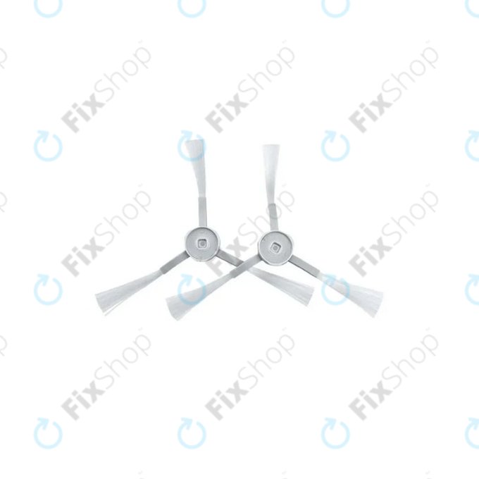 Xiaomi Mi Robot Vacuum Mop Essential (Mijia G1) - Brosse latérale (Blanc) - 2pcs
