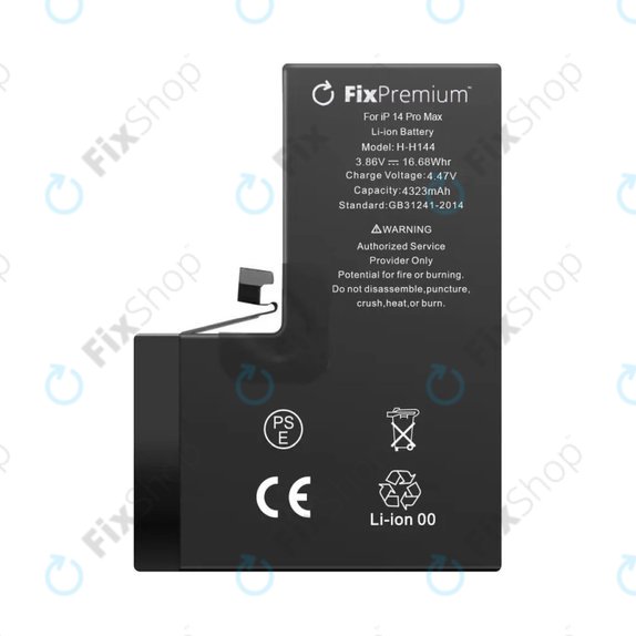 Batterie pour iPhone 14 Pro Max, 4323mAh, DIAGNOSTIC