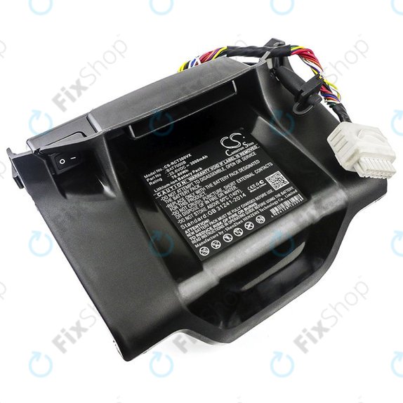 Batterie pour Robomow City MC300, 400, 500, 800, 1000, 1200, 3000mAh, Li-Ion, 25.6V, BAT7000B, HQ