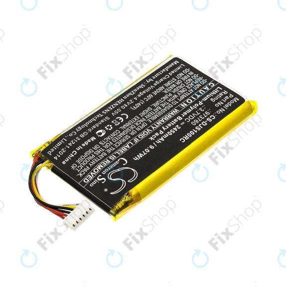 Batterie pour DJI Mavic Pro, Air, Spark, 2450mAh, Li-Pol, 3.7V, 973760, HQ