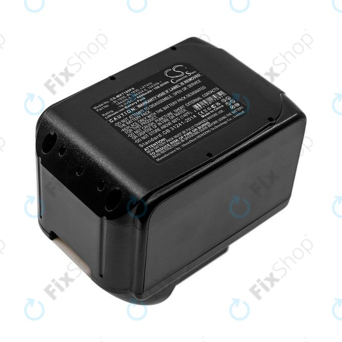 Makita 18V - Batterie BL1830, BL1835, LXT400,194205-3, 194204-5, 194309-1 Li-Ion 18.0V 6000mAh HQ