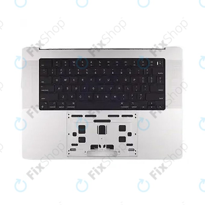 Cadre supérieur clavier pour MacBook Pro 16", A3403 (2024), avec clavier US et batterie, Silver, 661-42824, Genuine Apple